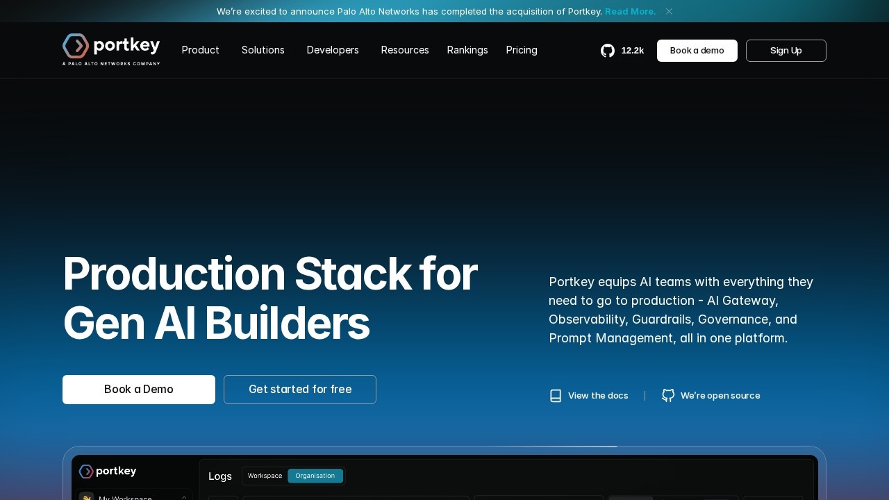 Portkey screenshot 1