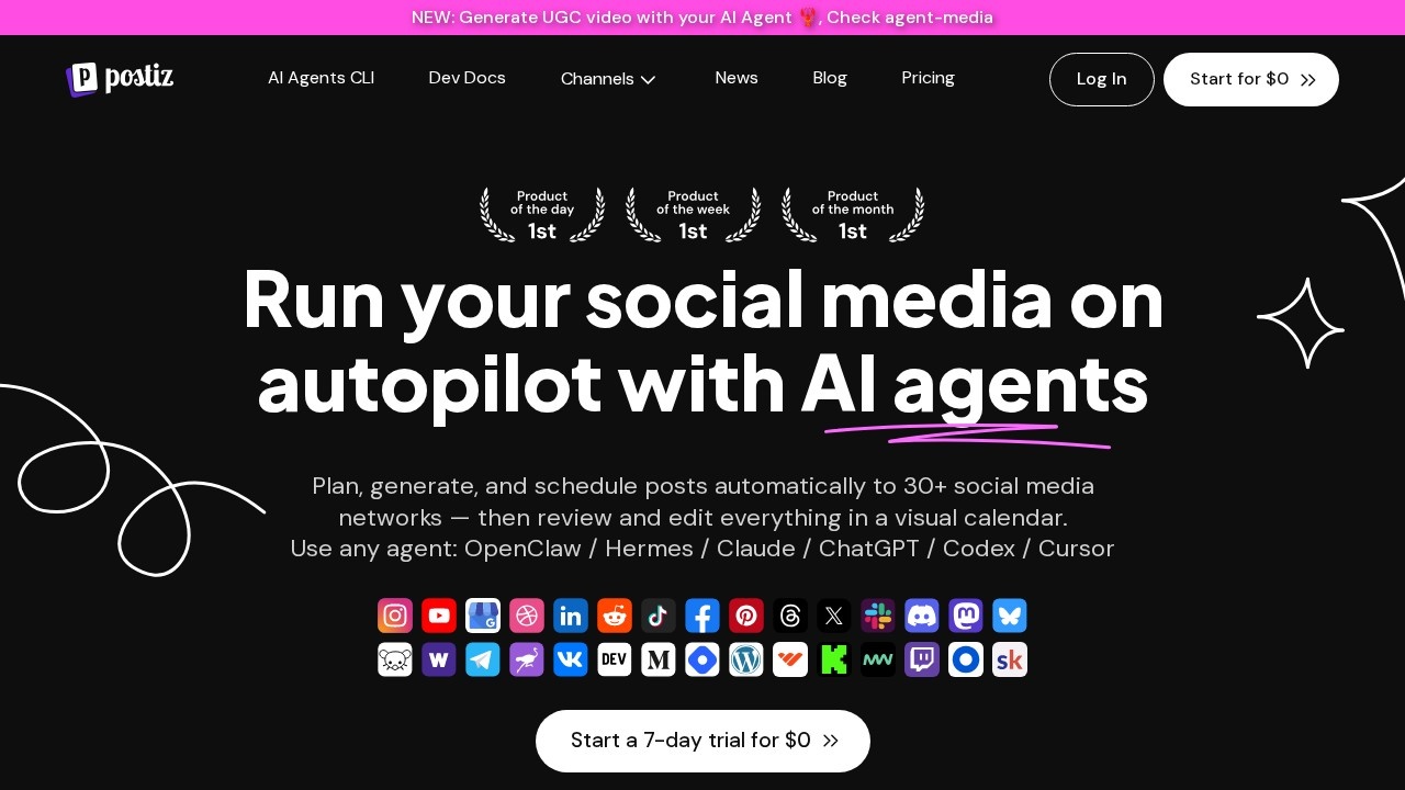 Postiz screenshot 1