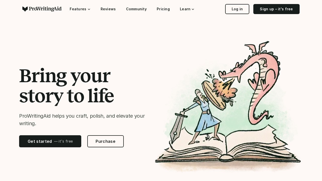 ProWritingAid screenshot 1