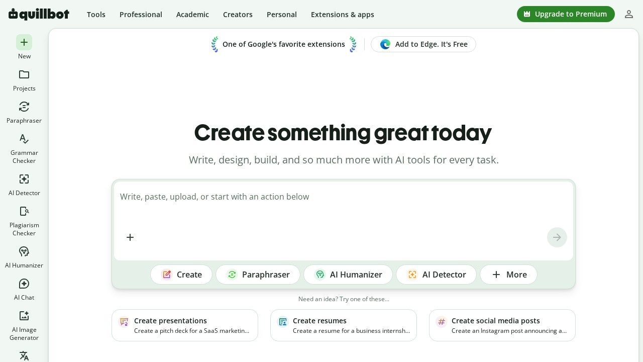 QuillBot screenshot 1