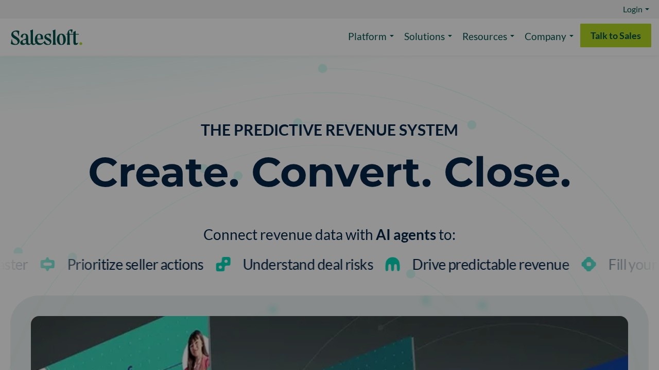 Salesloft screenshot 1
