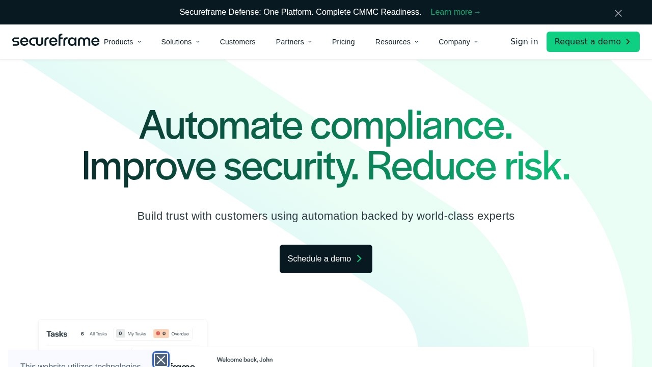 Secureframe screenshot 1