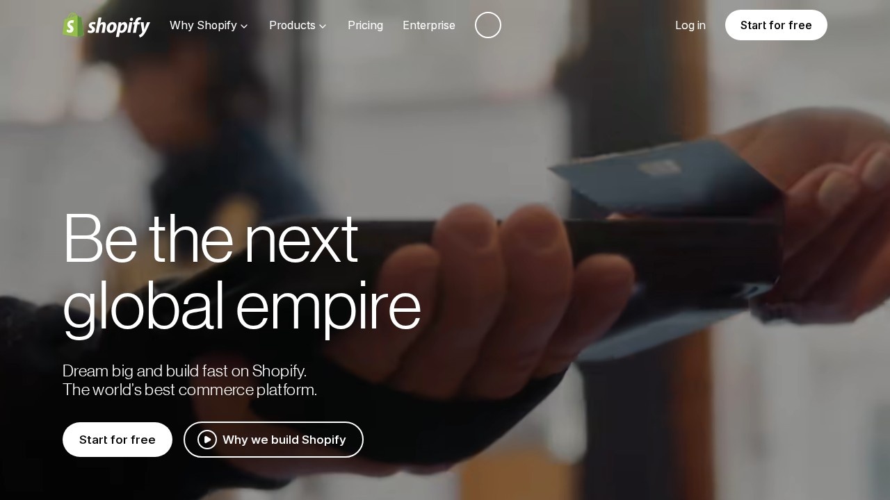 Shopify screenshot 1