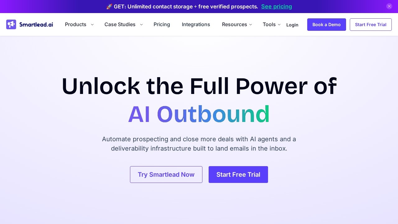 Smartlead screenshot 1