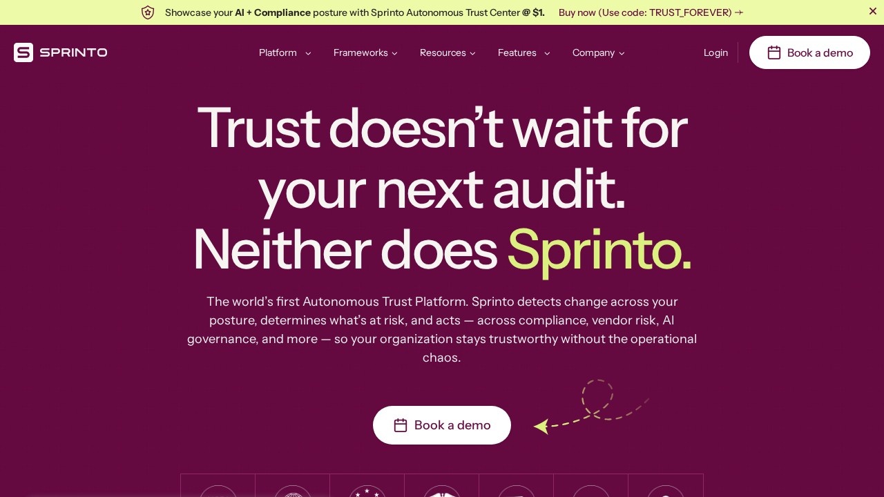 Sprinto screenshot 1