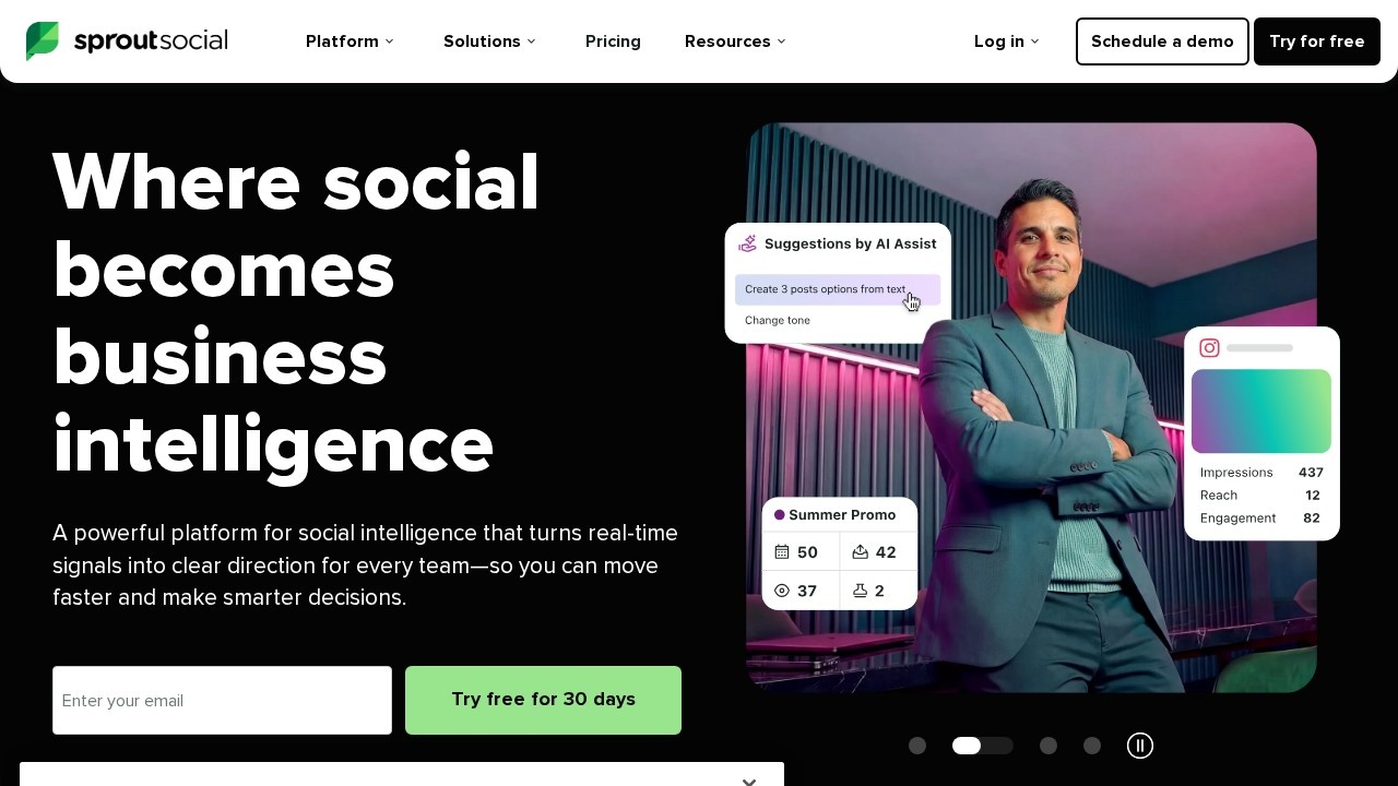 Sprout Social screenshot 1