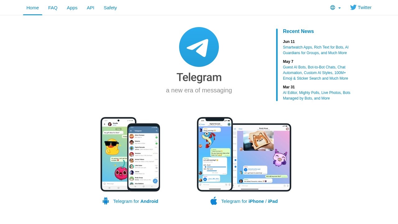 Telegram screenshot 1