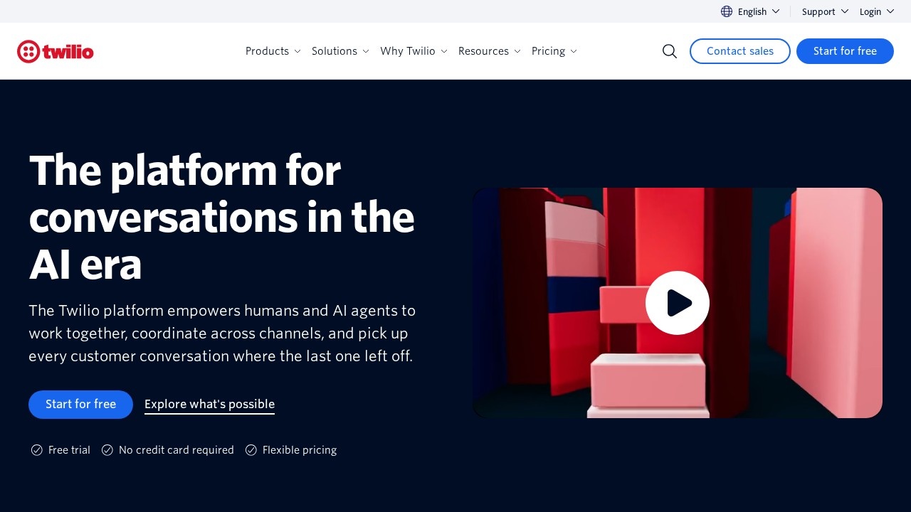 Twilio screenshot 1