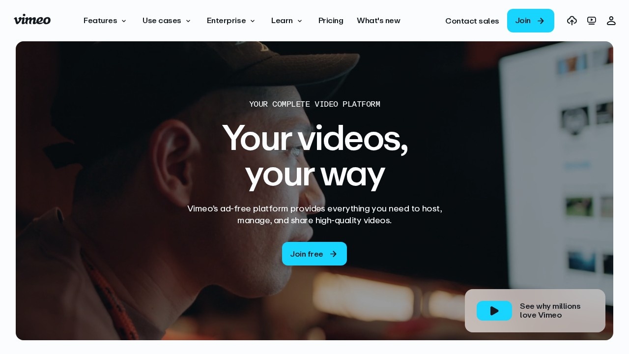 Vimeo screenshot 1