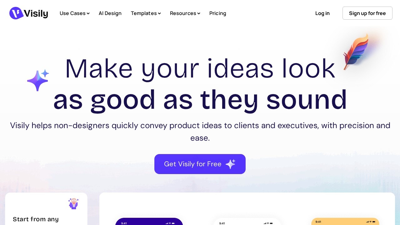 Visily screenshot 1
