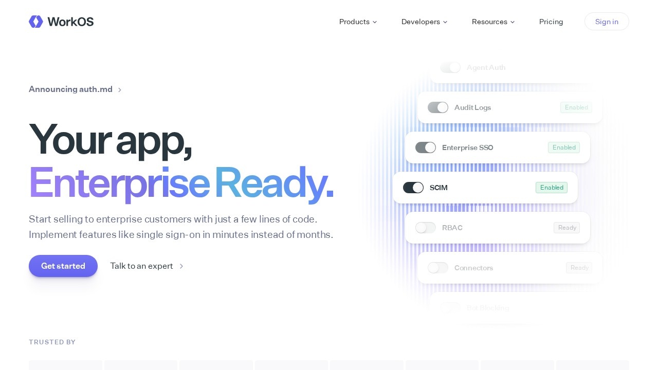 WorkOS screenshot 1