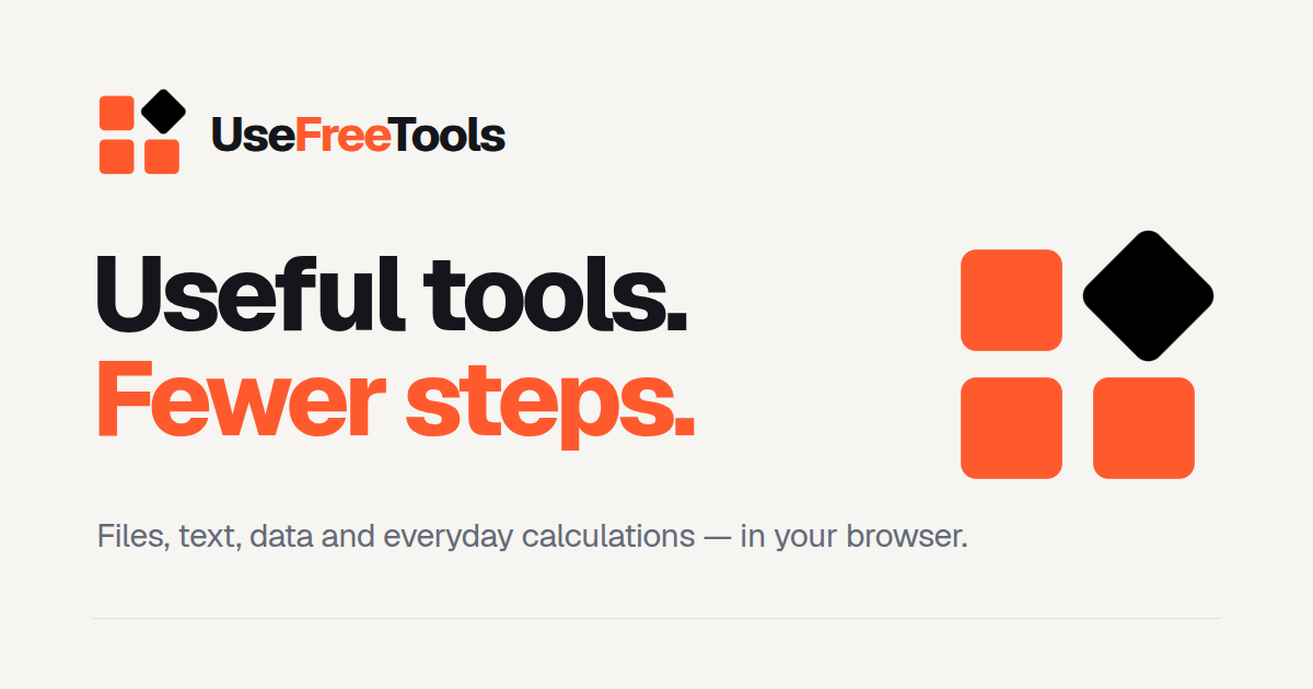 UseFreeTools screenshot 1