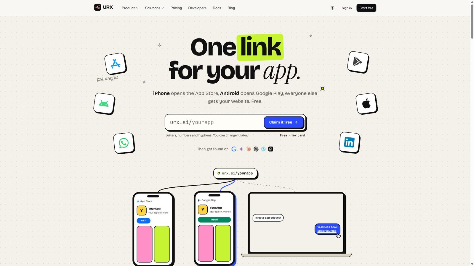 URX screenshot 1