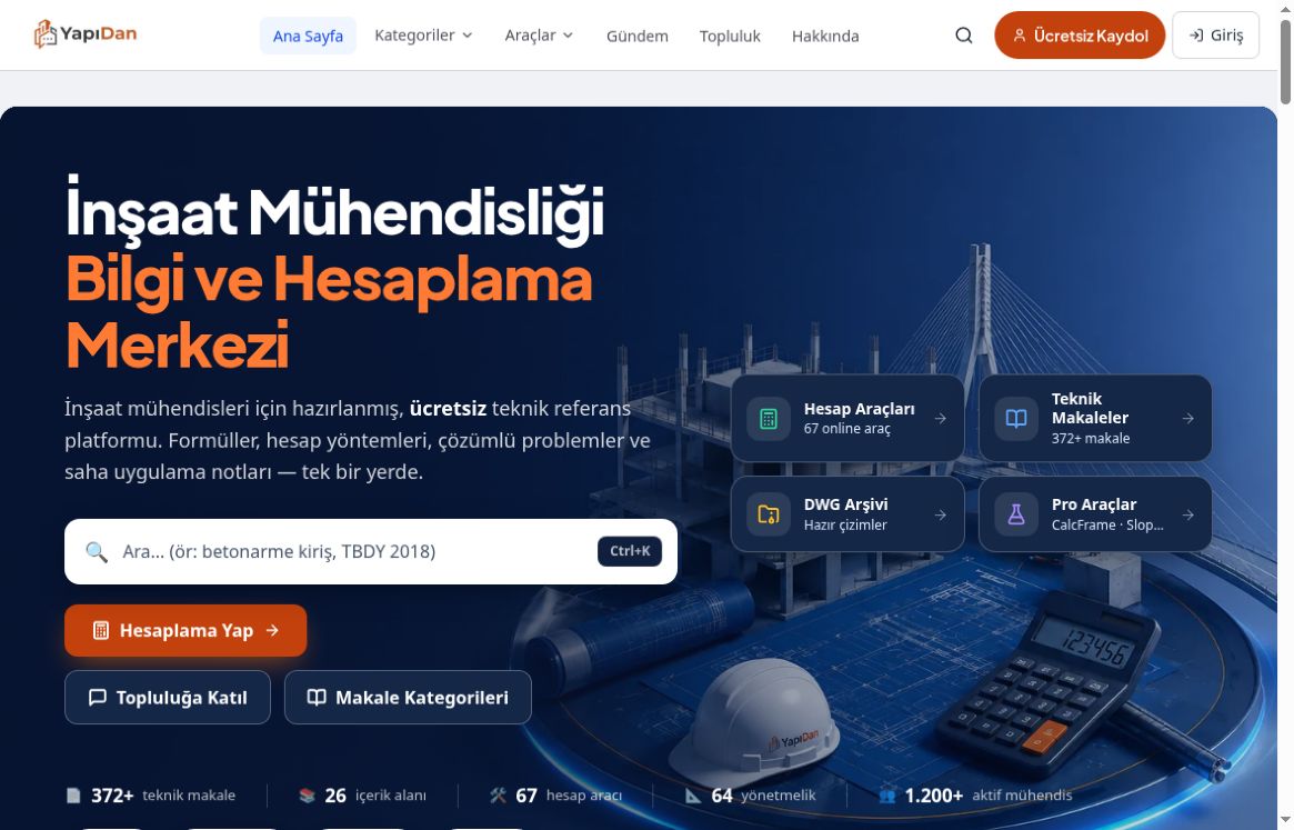 Yapıdan screenshot 1