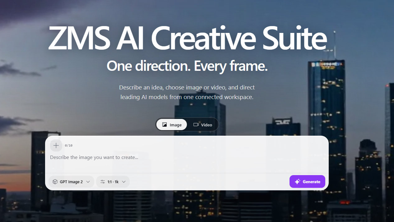 ZMS AI Creative Suite screenshot 1